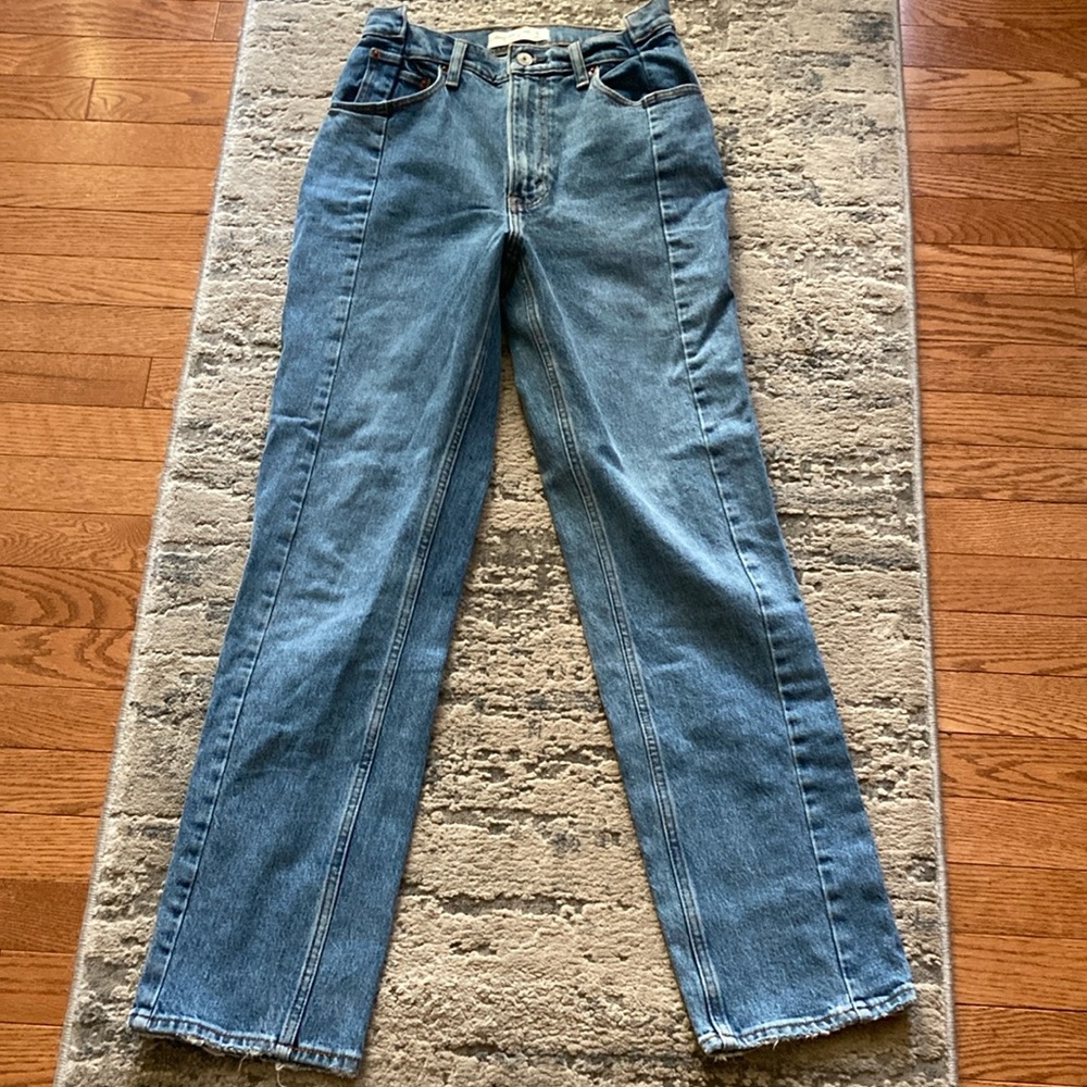 Abercrombie ultra high rise jeans